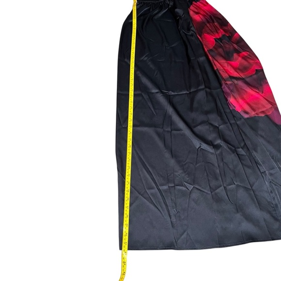 Stillwater The Widest Leg Pants Midnight Rose Floral Black Red Large NWT Boho - Picture 6 of 11